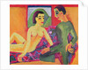 The Couple, 1923 by Ernst Ludwig Kirchner