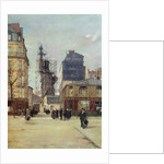 The Statue of Liberty, by Bartholdi, in the workshop of the Gayet foundry, Rue de Chazelles, before her departure for New York, 1883 by Paul Joseph Victor Dargaud