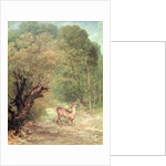 The Hunted Roe-Deer on the alert, Spring, 1867 by Gustave Courbet