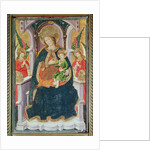 Virgin and Child with Angel Musicians by Master of Burgo de Osma