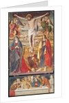 Crucifixion and Entombment by Antonio Ronzen