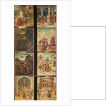 Left panel of the Retable of the Passion, 1517-20 by Antonio Ronzen