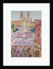 Spanish Steps and the Trinità dei Monti church, Rome, 1928 by Maurice Denis