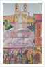 Spanish Steps and the Trinità dei Monti church, Rome, 1928 by Maurice Denis