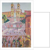 Spanish Steps and the Trinità dei Monti church, Rome, 1928 by Maurice Denis