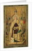 St. Dominic enthroned as Abbot of Silos, 1474 by (c.1435/40-1500) Bermejo