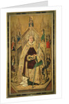St. Dominic enthroned as Abbot of Silos, 1474 by (c.1435/40-1500) Bermejo