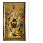 St. Dominic enthroned as Abbot of Silos, 1474 by (c.1435/40-1500) Bermejo