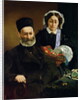 Portrait of Monsieur and Madame Auguste Manet, 1860 by Edouard Manet