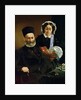Portrait of Monsieur and Madame Auguste Manet, 1860 by Edouard Manet