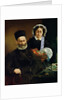 Portrait of Monsieur and Madame Auguste Manet, 1860 by Edouard Manet