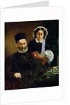 Portrait of Monsieur and Madame Auguste Manet, 1860 by Edouard Manet