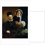 Portrait of Monsieur and Madame Auguste Manet, 1860 by Edouard Manet