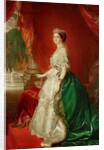 Empress Eugenie of France wife of Napoleon Bonaparte III by Franz Xaver Winterhalter
