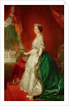 Empress Eugenie of France wife of Napoleon Bonaparte III by Franz Xaver Winterhalter