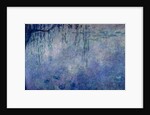 Waterlilies: Two Weeping Willows, left section, c.1915-26 by Claude Monet