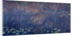 Waterlilies: Two Weeping Willows, centre left section, c.1915-26 by Claude Monet