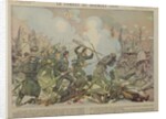 The Battle of Bourget, 1887 by French School
