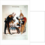 Ah good, Bismarck! What victory have you come to tell me about ?... by French School