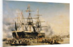 King Louis-Philippe Disembarking at Portsmouth, 8th October 1844, 1846 by Louis Eugene Gabriel Isabey
