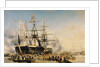 King Louis-Philippe Disembarking at Portsmouth, 8th October 1844, 1846 by Louis Eugene Gabriel Isabey