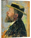 Portrait of Jean Jaures, the French socialist leader by Henri Jean Guillaume Martin