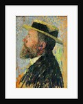 Portrait of Jean Jaures, the French socialist leader by Henri Jean Guillaume Martin