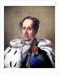 Portrait of Francois Rene Vicomte de Chateaubriand, 1828 by Pierre Louis Delaval or De Laval