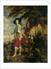 King Charles I of England out Hunting, c.1635 by Anthony van Dyck