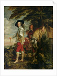 King Charles I of England out Hunting, c.1635 by Anthony van Dyck