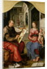 St. Luke Painting the Virgin, c.1545 by Maerten van Heemskerck
