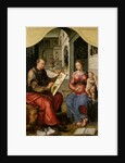St. Luke Painting the Virgin, c.1545 by Maerten van Heemskerck