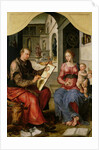 St. Luke Painting the Virgin, c.1545 by Maerten van Heemskerck