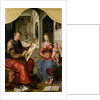 St. Luke Painting the Virgin, c.1545 by Maerten van Heemskerck