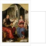 St. Luke Painting the Virgin, c.1545 by Maerten van Heemskerck