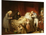 The Last Moments of the Beloved Wife, 1784 by Pierre Alexandre Wille
