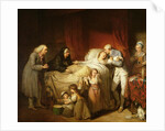 The Last Moments of the Beloved Wife, 1784 by Pierre Alexandre Wille