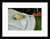 Antoine de Henin, Bishop of Ypres, on his death bed by Jean the Younger Bellegambe