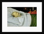 Antoine de Henin, Bishop of Ypres, on his death bed by Jean the Younger Bellegambe