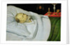 Antoine de Henin, Bishop of Ypres, on his death bed by Jean the Younger Bellegambe