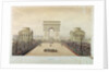 Entry of Napoleon III into Paris, through the Arc de Triomphe, on 2nd December 1852 by Theodore Jung