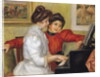 Yvonne and Christine Lerolle at the piano, 1897 by Pierre Auguste Renoir