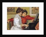 Yvonne and Christine Lerolle at the piano, 1897 by Pierre Auguste Renoir