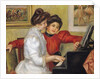 Yvonne and Christine Lerolle at the piano, 1897 by Pierre Auguste Renoir