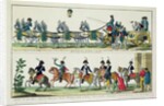 Entry to Paris of Charles, Count of Artois, 12 April 1814, and Entry to Paris of Louis XVIII, King of France and Navarre, 3 May 1814 by French School