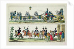 Entry to Paris of Charles, Count of Artois, 12 April 1814, and Entry to Paris of Louis XVIII, King of France and Navarre, 3 May 1814 by French School