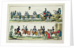 Entry to Paris of Charles, Count of Artois, 12 April 1814, and Entry to Paris of Louis XVIII, King of France and Navarre, 3 May 1814 by French School