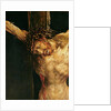 Christ on the Cross by Matthias Grunewald