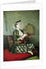 Turkish Woman with a Tambourine, 18th century by Jean-Etienne Liotard