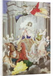Triumph of King Louis XIV of France driving the Chariot of the Sun preceded by Aurora by Joseph Werner